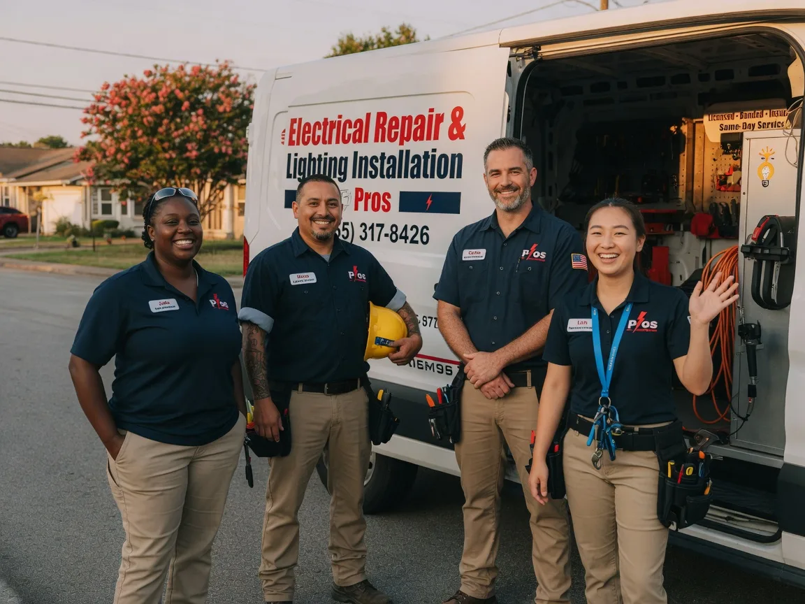 Licensed Electrician company in Purmela, TX